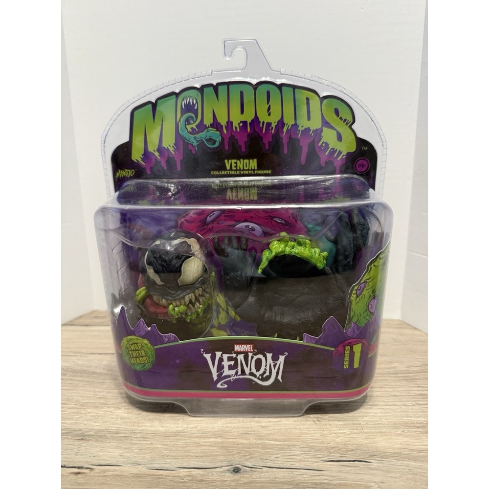 Marvel Venom Mondoid Collectible Vinyl Figure Statue 2.5" Mondoids Series 1 NEW‎